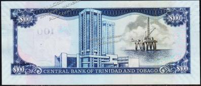 Тринидад и Тобаго 100 долларов 2006(14г.) P.NEW - UNC - Тринидад и Тобаго 100 долларов 2006(14г.) P.NEW - UNC