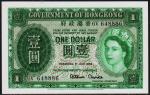 Гонконг 1 доллар 1959г. Р.324a(4) - UNC