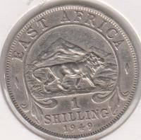 20-96 Восточная Африка 1 шиллинг 1949г.