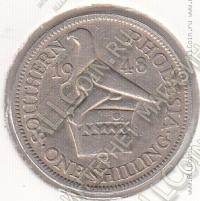26-140 Южная Родезия 1 шиллинг 1948г. KM# 22 медно-никелевая