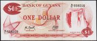 Гайана 1 доллар 1992г. P.21g(2) - UNC