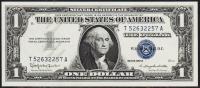США 1 доллар 1957г. Р.419в - UNC "T-A"