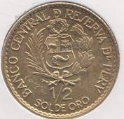 24-165 Перу 1 соль 1965г. UNC латунь - 24-165 Перу 1 соль 1965г. UNC латунь
