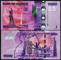 Уганда 10.000 шиллингов 2013г. P.NEW - UNC