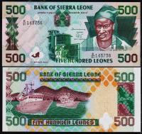 Сьерра-Леоне 500 леоне 2003г. P.23c - UNC