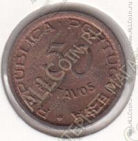 26-57 Гвинея-Бисау 50 сентаво 1952г. КМ # 8 бронза