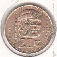30-156 Мексика 20 сентаво 1983г. КМ # 491 бронза 3,0гр. 20мм