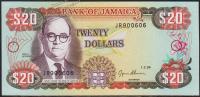 Ямайка 20 долларов 1995г. P.72e - UNC