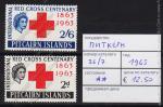 Питкерн 2м. 1963г. п/с №.36-37** Красный Крест