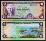 Ямайка 1 доллар 1982-83г. P.64в - UNC