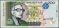 Маврикий 200 рупий 2010г. P.61 UNC
