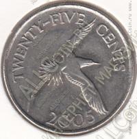 29-71 Бермуды 25 центов 2005г.