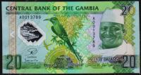 Гамбия 20 даласи 2014г.  P.NEW - UNC 