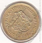 27-131 Южная Африка 1/2 цента 1963г КМ # 56 латунь 5,6гр. - 27-131 Южная Африка 1/2 цента 1963г КМ # 56 латунь 5,6гр.