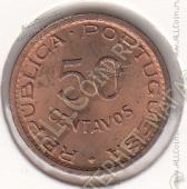 31-128 Тимор 50 сентаво 1970г. КМ # 18 бронза 4,0гр. 19,8мм - 31-128 Тимор 50 сентаво 1970г. КМ # 18 бронза 4,0гр. 19,8мм
