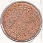 27-132 Канада 1 цент 1918г. КМ # 21 бронза 5,67гр. 25,5мм
