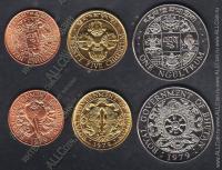 Бутан набор 3 монет 1979г (арт 99)