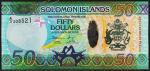 Соломоновы острова 50 долларов 2013г. P.38 UNC