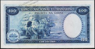 Португальская Гвинея 100 эскудо 1971г. Р.45 UNC - Португальская Гвинея 100 эскудо 1971г. Р.45 UNC