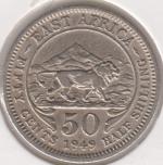 36-145 Восточная Африка 50 центов 1949г. 