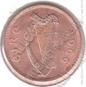 6-153 Ирландия 1/2 пенни 1966 г. KM# 10 UNC Бронза 5,67 гр. 25,5 мм. - 6-153 Ирландия 1/2 пенни 1966 г. KM# 10 UNC Бронза 5,67 гр. 25,5 мм.