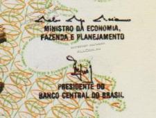Бразилия 100000 крузейро 1990г. P.235а - UNC - Бразилия 100000 крузейро 1990г. P.235а - UNC