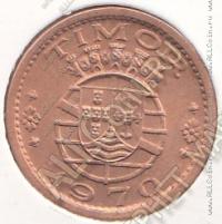 31-129 Тимор 50 сентаво 1970г. КМ # 18 UNC бронза 4,0гр. 19,8мм