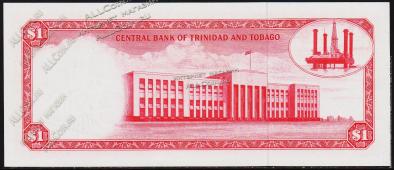 Тринидад и Тобаго 1 доллар 1964г. Р.30a - UNC - Тринидад и Тобаго 1 доллар 1964г. Р.30a - UNC