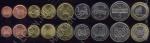 Мозамбик 2006г.набор 9 монет(арт211)