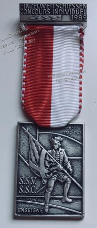 #031Швейцария спорт Медаль Знаки
