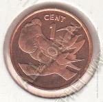 арт450 Кирибати 1 цент 1992г.КМ#1 UNC