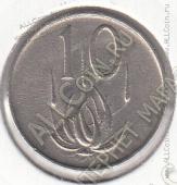 19-119 Южная Африка 10 центов 1965г. КМ # 68.2 никель 4,0гр. 20,7мм - 19-119 Южная Африка 10 центов 1965г. КМ # 68.2 никель 4,0гр. 20,7мм