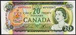 Канада 20 долларав 1969г. P.89в - UNC