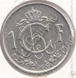 22-34 Люксембург 1 франк 1952г. КМ # 46,2 медно-никелевая 4,0гр. 21мм