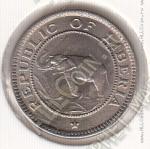 26-61 Либерия 1/2 цента 1941г КМ # 10а UNC медно-никелевая
