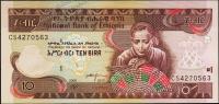 Банкнота Эфиопия 10 бирр 2017 года. P.NEW - UNC