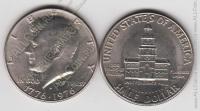 США 50 центов 1976D (арт125) 200 лет Независимости