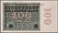 Германия 100000000 марок 1923г. P.107в - UNC