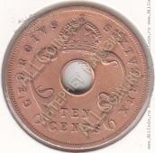 23-25 Восточная Африка 10 центов 1952г. КМ # 34 бронза 9,5гр.  - 23-25 Восточная Африка 10 центов 1952г. КМ # 34 бронза 9,5гр. 