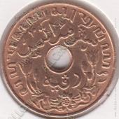 15-66 Нидерландская Индия 1 цент 1937г. KM# 317 бронза 4,8гр 23,0мм - 15-66 Нидерландская Индия 1 цент 1937г. KM# 317 бронза 4,8гр 23,0мм