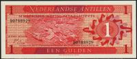 Нидерландские Антиллы 1 гульден 1970г. P.20 UNC