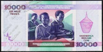 Бурунди 10.000 франков 2013г. P.NEW - UNC - Бурунди 10.000 франков 2013г. P.NEW - UNC