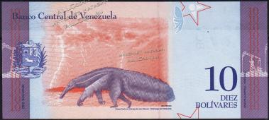 Банкнота Венесуэла 10 боливаров 15.01.2018 года. P.NEW - UNC - Банкнота Венесуэла 10 боливаров 15.01.2018 года. P.NEW - UNC
