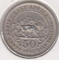36-173 Восточная Африка 50 центов 1962г.