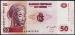 Конго 50 франков 2000г. P.91А - UNC