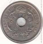 23-26 Брит. Западная Африка 1 пенни 1936Н г. КМ#16 UNC медно-никелевая 9,37гр. 30,5мм