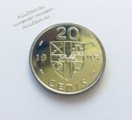 Монета Гана 20 седа 1995 года. UNC (арт28) - Монета Гана 20 седа 1995 года. UNC (арт28)
