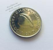 Монета Гана 20 седа 1995 года. UNC (арт28) - Монета Гана 20 седа 1995 года. UNC (арт28)