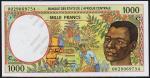 Конго 1000 франков 2000г. P.102Cg - UNC