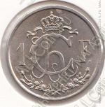 22-37 Люксембург 1 франк 1946г. КМ # 46,1 UNC медно-никелевая 5,0гр. 23мм